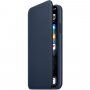 Eredeti Apple Folio bőr borító -- iPhone 11 Pro Max - mélytengeri kék
