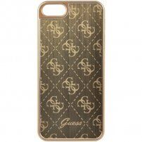 Guess 4G Aluminium tok - iPhone 5 / 5S / SE (2016) - arany