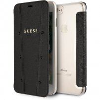 Guess Kaia Book flip cover borító - iPhone 7 / 8 / SE (2020/2022) - fekete