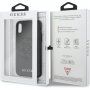 Guess Saffiano tok logóval - iPhone X / XS - fekete