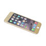 Edzett 3D teljes kerületű üveg iPhone 6S / 6/ készülékhez - 0,3 mm - arany