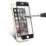 Edzett 3D teljes kerületű üveg iPhone 6S / 6/ készülékhez - 0,3 mm - fekete