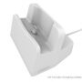 Univerzális dokkoló állomás és állvány lightning konektorral Apple iPhone / iPad / AirPods / Magic Mouse készülékekhez - ezüst
