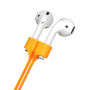 BASEUS szilikon mágneses tartó elvesztés ellen AirPods készülékhez - narancssárga