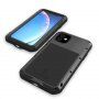 Love Mei extra tartós ütésálló, vízálló és porálló tok - iPhone 11 - fekete