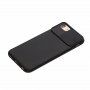 Tok kihúzható kamera lencse tokkal - iPhone 6 Plus / 6S Plus / 7 Plus / 8 Plus - fekete