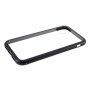 Teljes borító edzett üvegből és fém kerettel - iPhone 11 - fekete