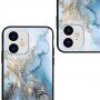 NXE tok üveg hátsó résszel - iPhone 11 - arany homok