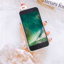 Védelmet nyújtó 3D fedél Apple iPhone 6S / 6 készülékhez - Mikulás és hópelyhek