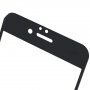Edzett 2,5D üveg fém szélekkel - iPhone 6 / 6S - fekete