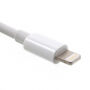 Redukció lightning konektor két jack konektorral és lightning 3,5 mm konektorral iPhone - fehér