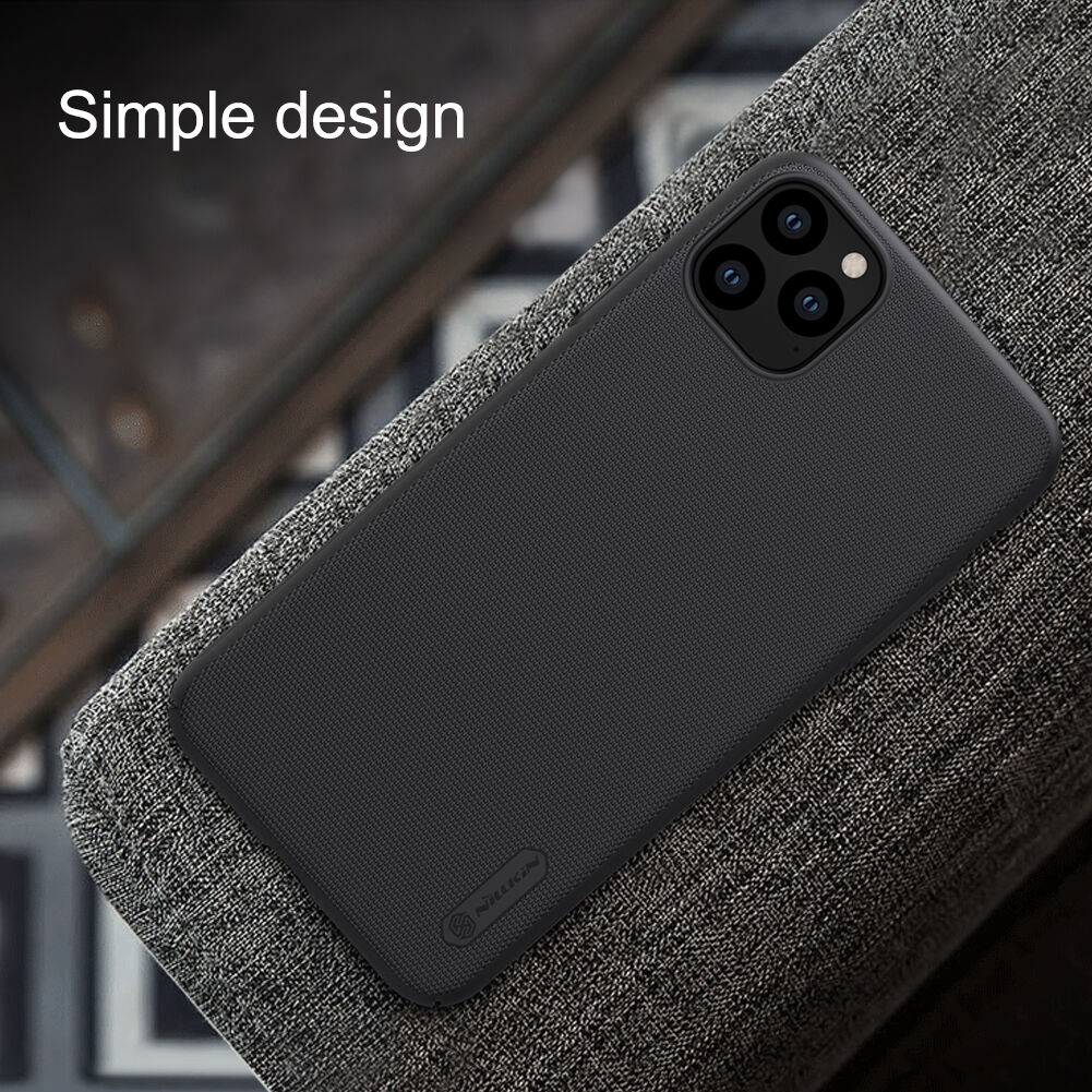 Nillkin matt tok érdes felülettel - iPhone 11 Pro Max - fekete