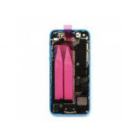 Teljes kiszerelésű pót hátlap Apple iPhone 5C készülékre - kék