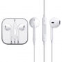 Fejhallgató mikrofonnal és hangerőszabályzóval 3,5 mm bemenet csatlakozóval - Apple készülék - fehér