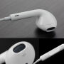 Fejhallgató mikrofonnal és hangerőszabályzóval 3,5 mm bemenet csatlakozóval - Apple készülék - fehér
