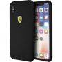 Ferrari eredeti szilikon tok - iPhone X / XS - fekete