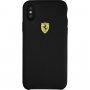 Ferrari eredeti szilikon tok - iPhone X / XS - fekete