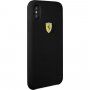 Ferrari eredeti szilikon tok - iPhone X / XS - fekete