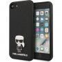Karl Lagerfeld Saffiano Iconic tok - iPhone 7 / 8 / SE (2020/2022) - fekete