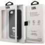 Karl Lagerfeld Saffiano Iconic tok - iPhone 7 / 8 / SE (2020/2022) - fekete