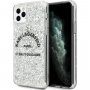 Karl Lagerfeld St. Guillaume Glitter tok - iPhone 11 Pro Max - ezüst