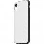 Audi eredeti PU műbőr tok - iPhone X / XS - fehér