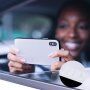 Audi eredeti PU műbőr tok - iPhone X / XS - fehér