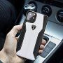 Lamborghini Huracan eredeti bőr tok - iPhone 11 Pro Max - fehér