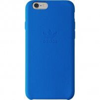 Adidas eredeti bőr tok logóval - iPhone 6 / 6S - kék