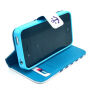 Borító tartóval és kártya bővítőhellyel - Apple iPhone 4 / 4S - csíkok és horgony