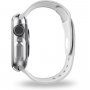 Uniq Garde Hybrid tok képernyővédő fóliával Apple Watch 44mm - átlátszó