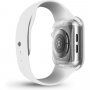 Uniq Garde Hybrid tok képernyővédő fóliával Apple Watch 44mm - átlátszó
