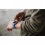 Uniq Garde Hybrid tok képernyővédő fóliával Apple Watch 44mm - füstös