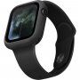 Uniq Lino szilikon borító - Apple Watch 40mm - fekete