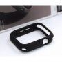 Uniq Lino szilikon borító - Apple Watch 44mm - fekete