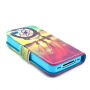 Wallet Shell borító tartóval - Apple iPhone 4 / 4S - Sunset Dream Catcher