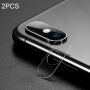 BENKS 0,15 mm edzett üveg hátsó kamera védelmére iPhone X / XS készülékhez