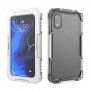 Vízálló és extra tartós borító - iPhone XR - fehér