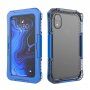 Vízálló és extra tartós borító - iPhone XR - kék