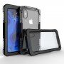 Vízálló és extra tartós borító - iPhone XS Max - fekete
