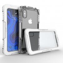Vízálló és extra tartós borító - iPhone XS Max - fehér