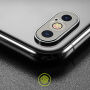 BENKS 0,15 mm edzett üveg hátsó kamera védelmére iPhone X / XS készülékhez