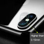 BENKS 0,15 mm edzett üveg hátsó kamera védelmére iPhone X / XS készülékhez