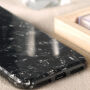BENKS műanyag fedél esés elleni védelemmel gyémánt mintával iPhone XS / iPhone X - fekete