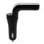Bluetooth FM transmitter autóba USB porttal - fekete