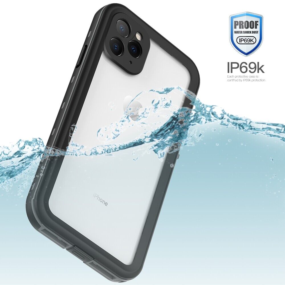 RedPepper ütésálló vízálló tok - iPhone 11 Pro Max - fekete