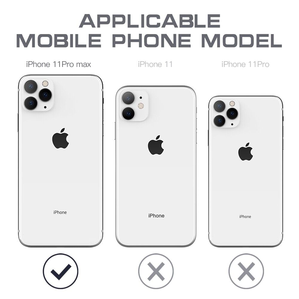 RedPepper ütésálló vízálló tok - iPhone 11 Pro Max - fekete RedPepper ütésálló vízálló tok - iPhone 11 Pro Max - fekete
