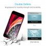 Edzett üveg 2,5D teljes kijelzőre - iPhone SE (2020/2022) - fekete keret