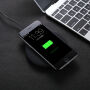 Vezeték nélküli töltő / töltő alátét Qi iPhone - fekete