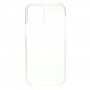 Gumírozott matt tok iPhone 12 mini - transzparens